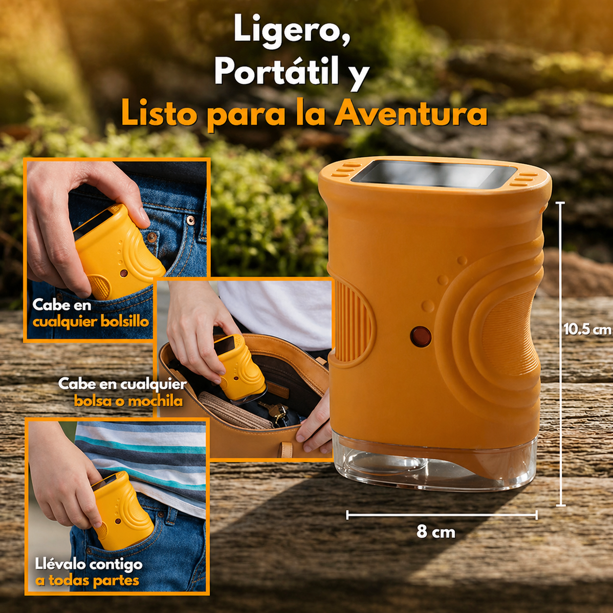 LupaMagica™ Microscopio de Descubrimiento 4K